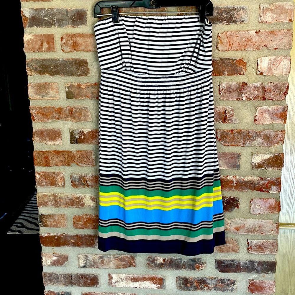 Strapless sun dress